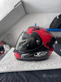 Casco X-lite 803 ultra carbon replica Carlos Checa