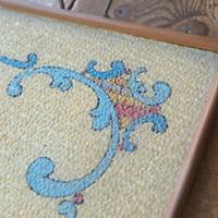 Vassoio artigianale vintage anni '60 arte a sale –