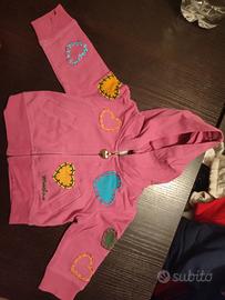 felpa con cerniera Moschino bimbi 12 mesi
