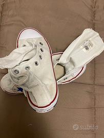 CONVERSE ALL STAR BIANCHE ALTE N.32