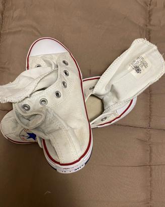 CONVERSE ALL STAR BIANCHE ALTE N.32