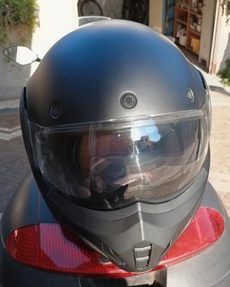 CASCO MODULARE NERO OPACO XL