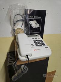 Telefono Sirio 2000 Basic Telecom Italia Bianco