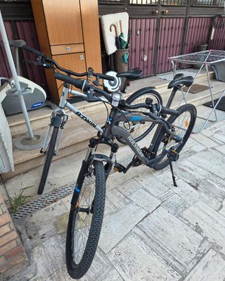 coppia biciclette rockrider b-twin 