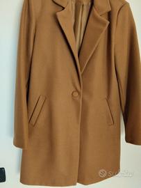 cappotto donna colore cammello Blue sand