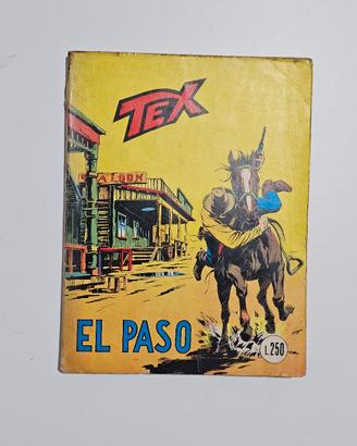 El Paso. Collana Tex Gigante nr. 117