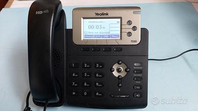 Telefono fisso YEALINK MODEL:SIP-T23G