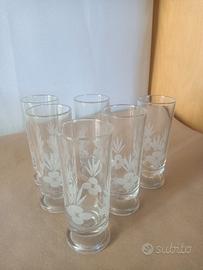 Bicchieri set di 6