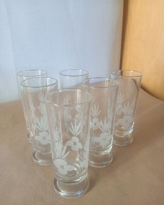 Bicchieri set di 6