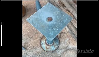 Gamba per tavolino in ferro