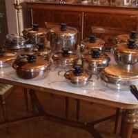 BATTERIA 12 PEZZI MONDIAL ACCIAIO INOX 18/10