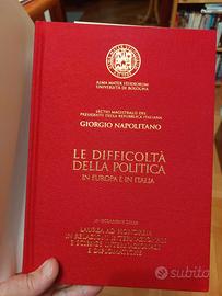 Giorgio Napolitano - Le difficoltà della Politica