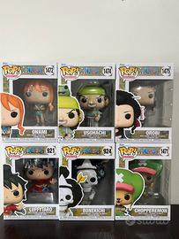 Lotto 6 Funko Pop One Piece - Saga di Wano
