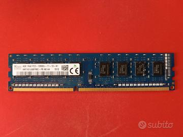 Memoria RAM 4GB DDR3