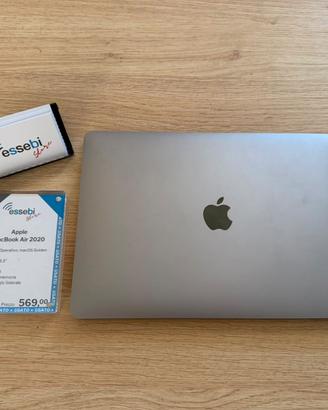 Apple MacBook Air 13.3" M1 2020 256GB Grigio Usato