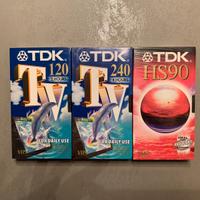 Videocassette VHS TDK