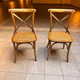 Coppia di sedie in legno Maison du Monde