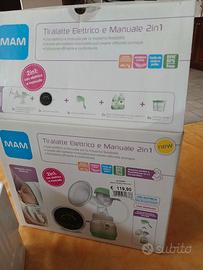 Tiralate elettrico e manuale 2 in 1