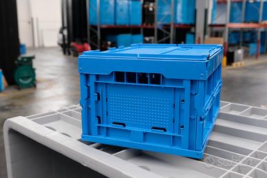 Cassetta in plastica richiudibile 40x30x22