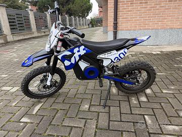 Minicross/pit bike elettrica 1300w lithio