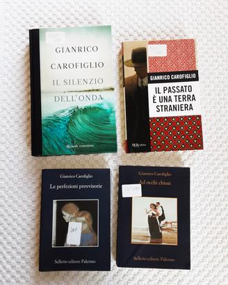 Set 4 libri di Gianrico Carofiglio