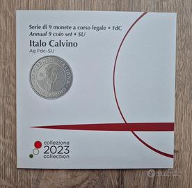 Moneta 5 euro Italo Calvino