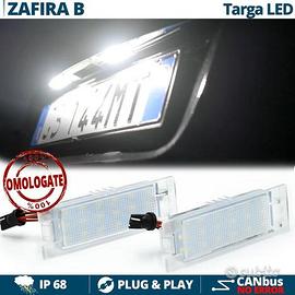 Placchette Luci Targa LED per OPEL ZAFIRA B 05-14