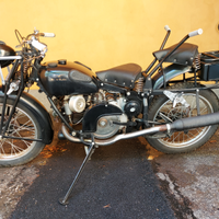 Moto Guzzi Super Alce 500 - Anno 1943, Ex Militare
