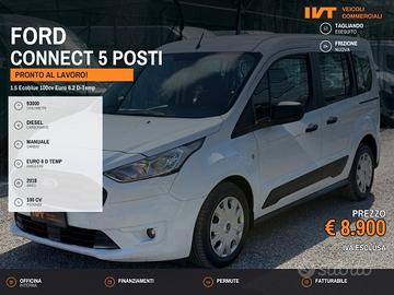 Ford Connect 1.5 Ecoblue 100CV 5posti Euro 6 D 201