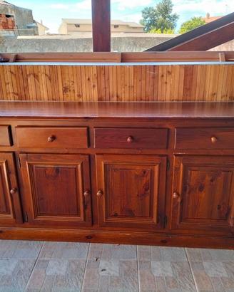 Mobile da cucina in legno