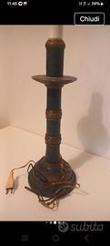 Antico candeliere lampada