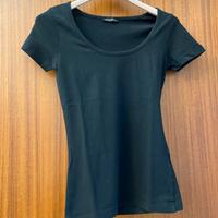 T-shirt nera Motivi tg. S