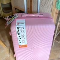 Valigia trolley media Benzi con ruote NUOVA