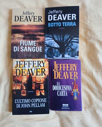 4 LIBRI DEAVER THRILLER 10 EURO TOTALI
