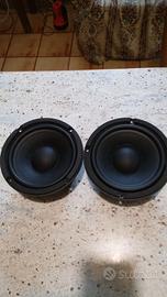 coppia di woofer  LA VOCE  ITALIANA  8 ohm