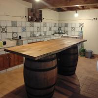 botti con tavolone in castagno 