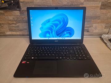Acer Aspire E5-521G ,AMD A6, 8gb ram, 240gb ssd, 