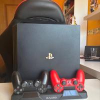 Playstation 4 pro 1 TB 2 joysticks
