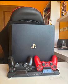 Playstation 4 pro 1 TB 2 joysticks