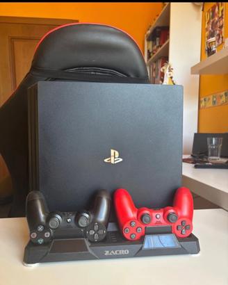 Playstation 4 pro 1 TB 2 joysticks