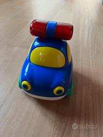 Macchinina della Polizia con sirena intermittenza