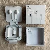 Cuffie Earpods Apple con connettore Lightning