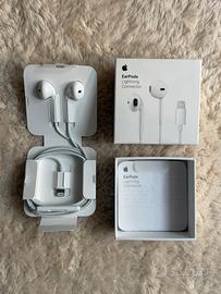 Cuffie Earpods Apple con connettore Lightning