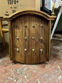 Portachiavi ad edicola da parete