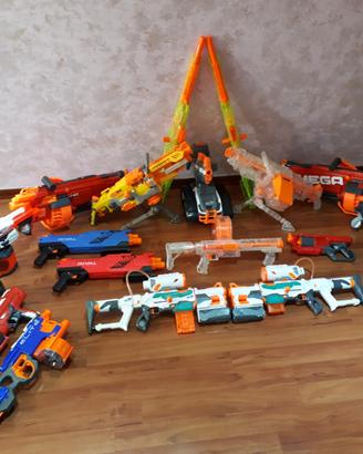 Nerf N-Strike Blaster lotto arsenale pistole fucil
