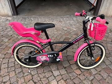 Bicicletta B’Twin bambina 16 pollici