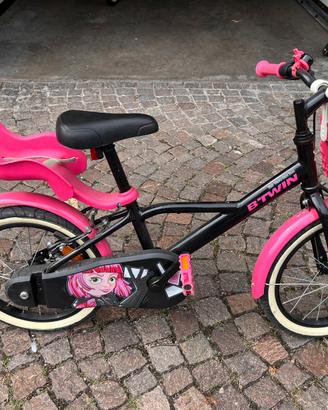 Bicicletta B’Twin bambina 16 pollici