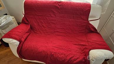 Coppia di copridivano double face 