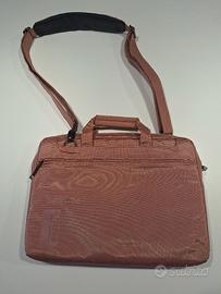 Borsa porta pc rosa