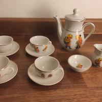 set da tè, gioco bambino vintage 